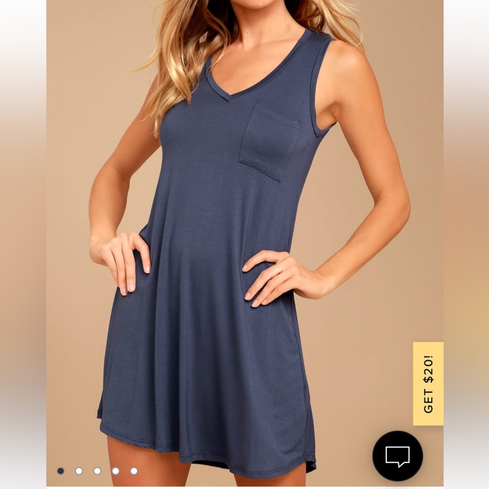Lulus Blue Dress